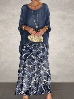 LM | Loose layered maxi dress
