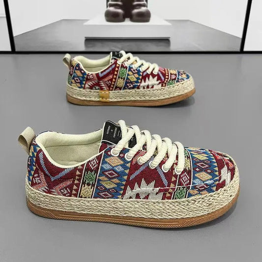 LM | Espadrille Sneakers with Print