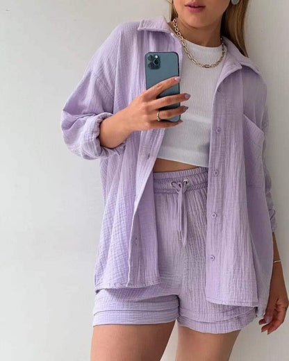 LD Trend - Luchtig shirt en comfortabele broek - perfect voor warme dagen