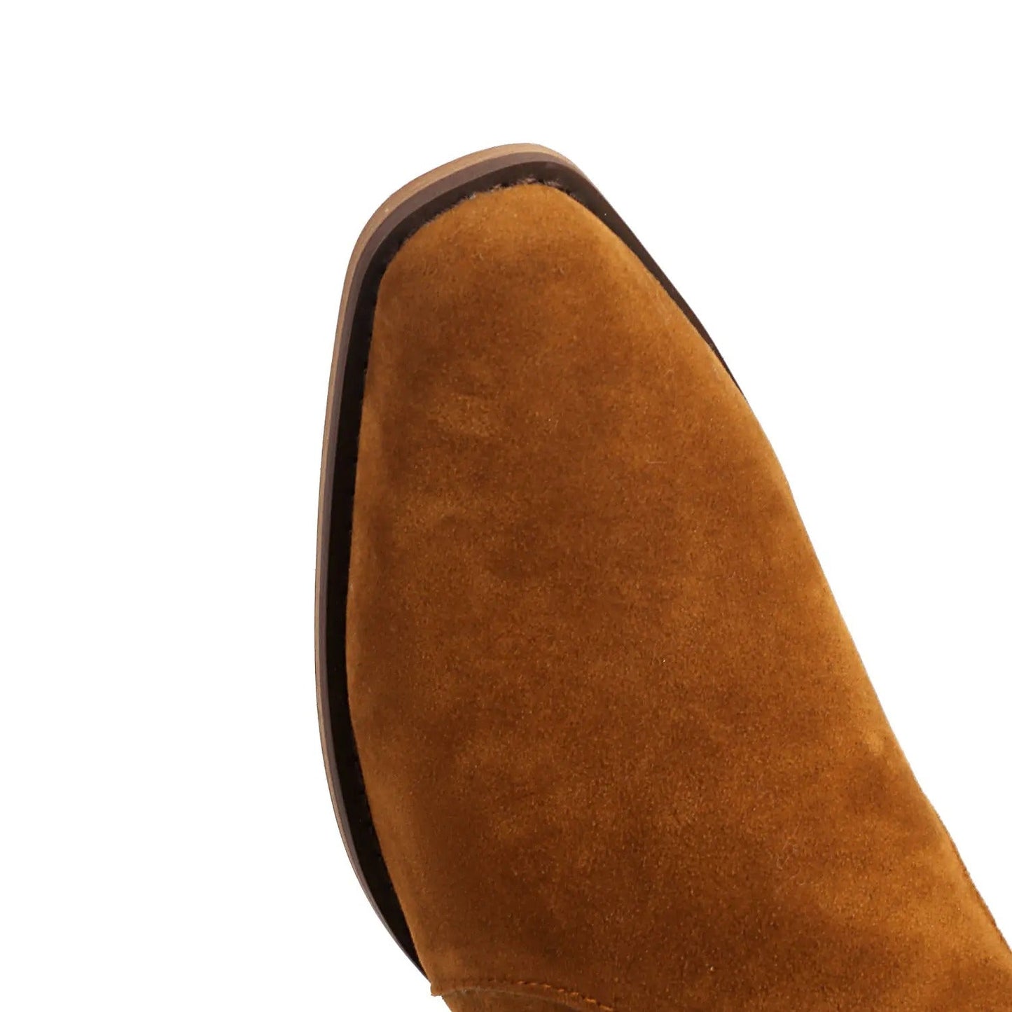 LM | Knee-length leather boots