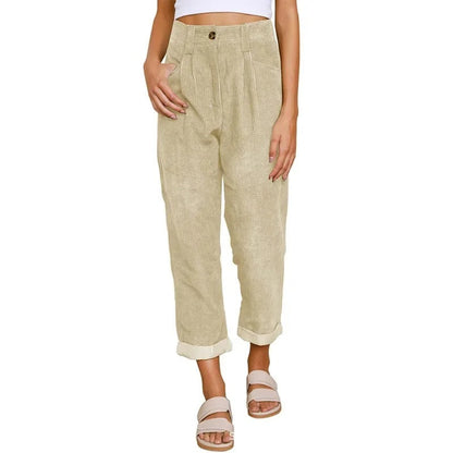 LM | Pants with high waist and wide leg