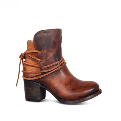 LM | Rustic boho wrap boots