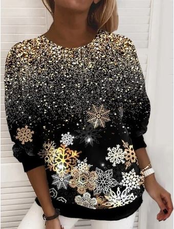 LD | Elegant Kerstmis Sweatshirt