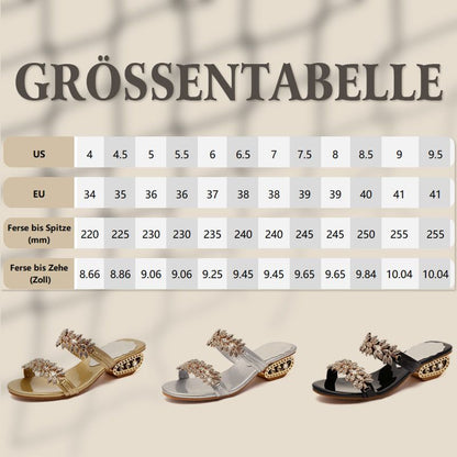 LD | Vrouwen Hakken Glimmende Sandalen