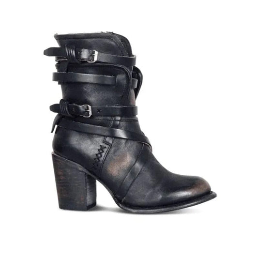 LM | Platform boots up to the middle of the calf