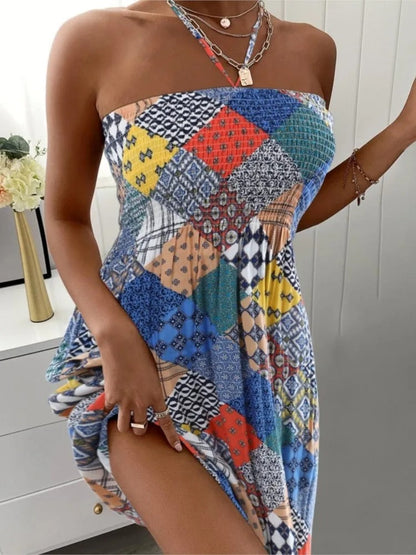 LM | Strappy mini dresses without sleeves