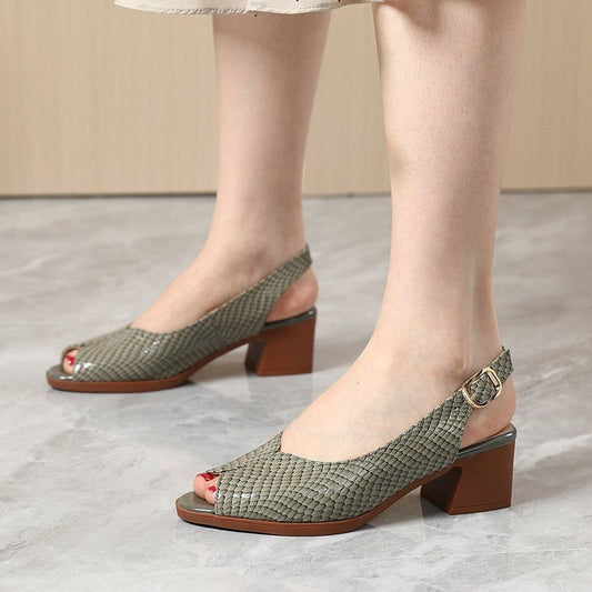 LD | Lederen sandalen voor dames