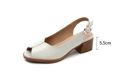 LD | Lederen sandalen voor dames