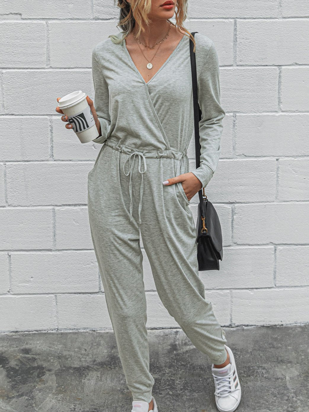 LM | Stylish and elegant winter jumpsuit